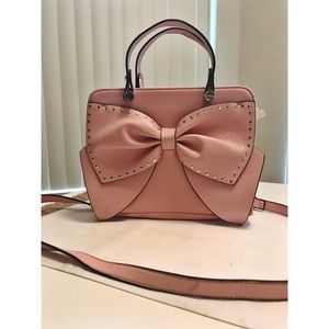 Betsey Johnson Studded Bow Purse